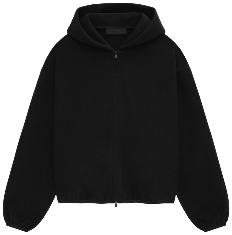

Куртка Fear of God Essentials Brushed Hooded Bomber Jacket 'Black', черный