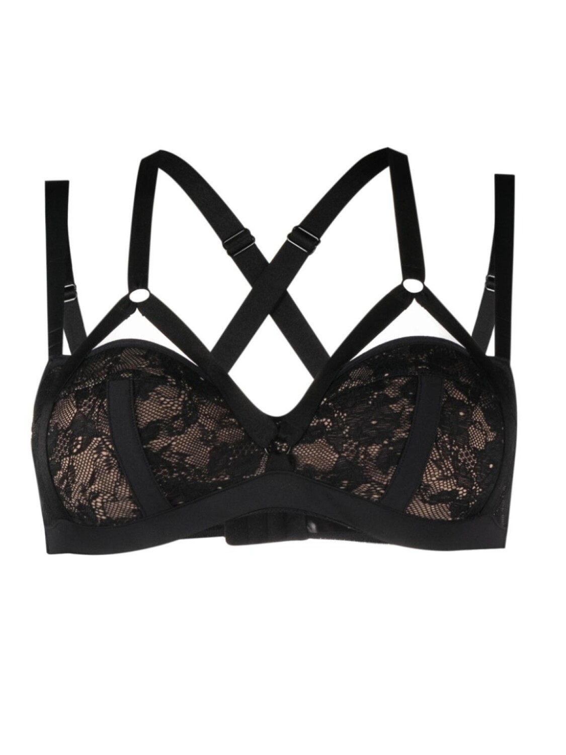 

Marlies Dekkers кружевной бюстгальтер-балконет Taboo, черный