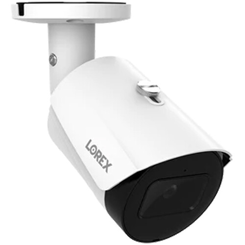 

Уличная сетевая цилиндрическая камера Lorex E842CA 4K UHD с ночным видением (белая)