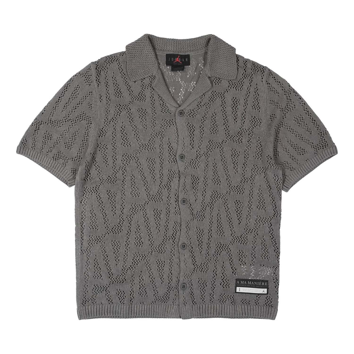 

Рубашка Air Jordan x A Ma Maniere Shooting Shirt Asia Sizing 'Flat Pewter'