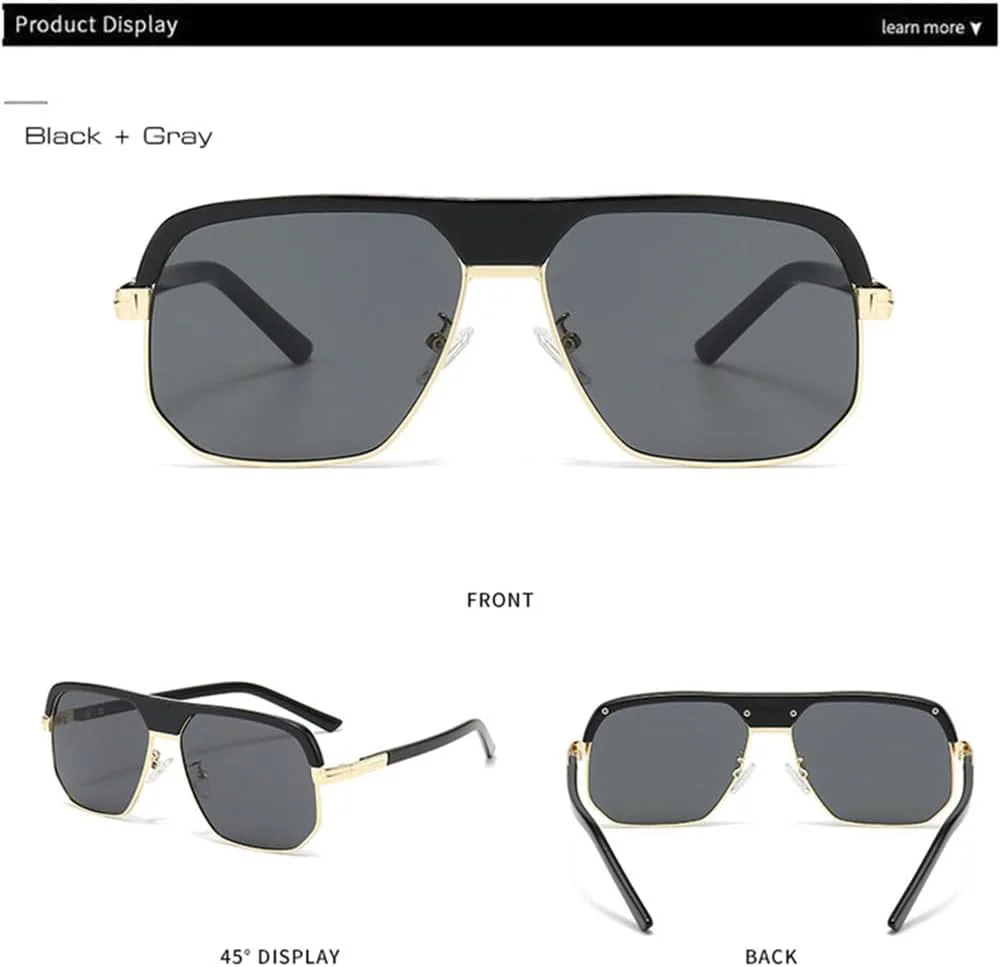 

Мужские солнцезащитные очки в стиле ретро с градиентным переходом цвета и защитой от УФ-излучения UV400; женские солнцезащитные очки HDUBFY, Pattern Gray Pink