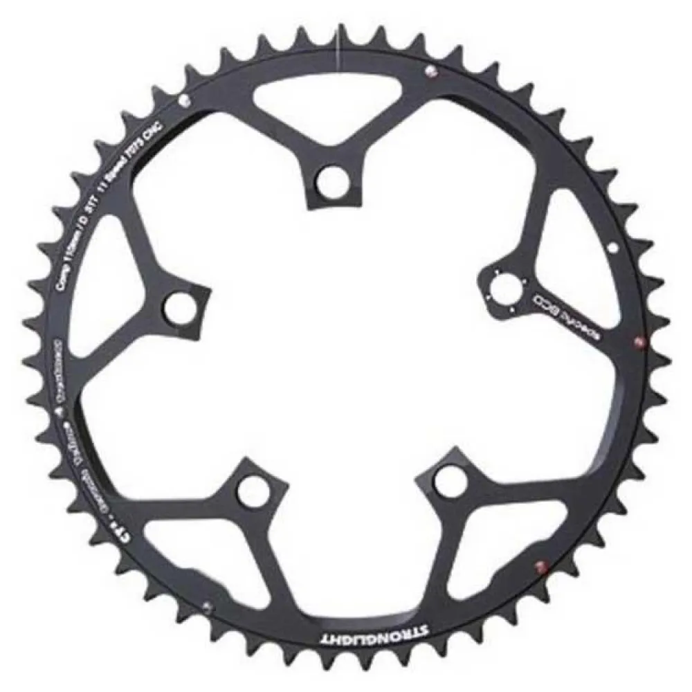 

Звездочка Stronglight CT2 Compact Adaptable Campagnolo, черный