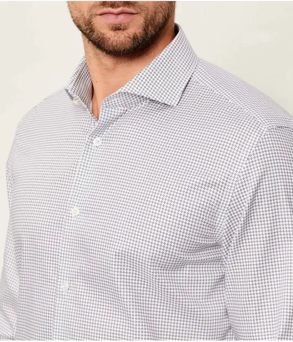 Рубашка H-HANK-spr-B1-C1-253 slim fit Boss, черный — фото 4