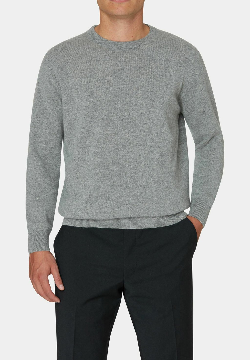 

Свитер VALTER ROUNDNECK Oscar Jacobson, серый