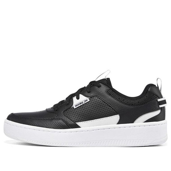 

Кроссовки sport court 92 'black white' Skechers, черный