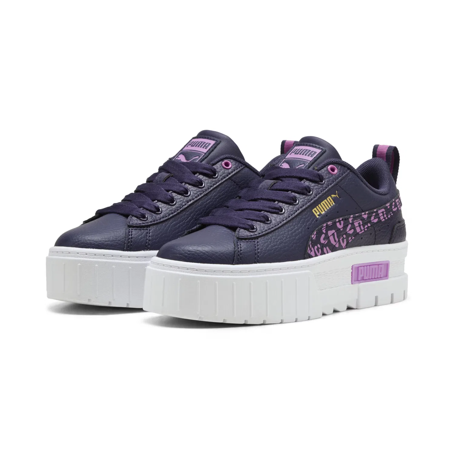 Кроссовки 'Mayze Wild' Puma, Plum/Dark Purple — фото 2