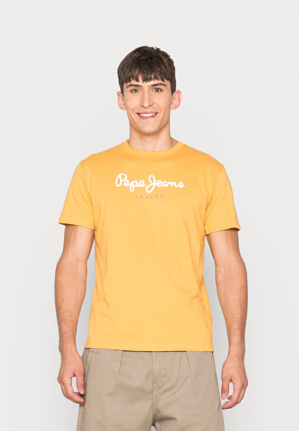 

Футболка с принтом EGGO Pepe Jeans, желтый