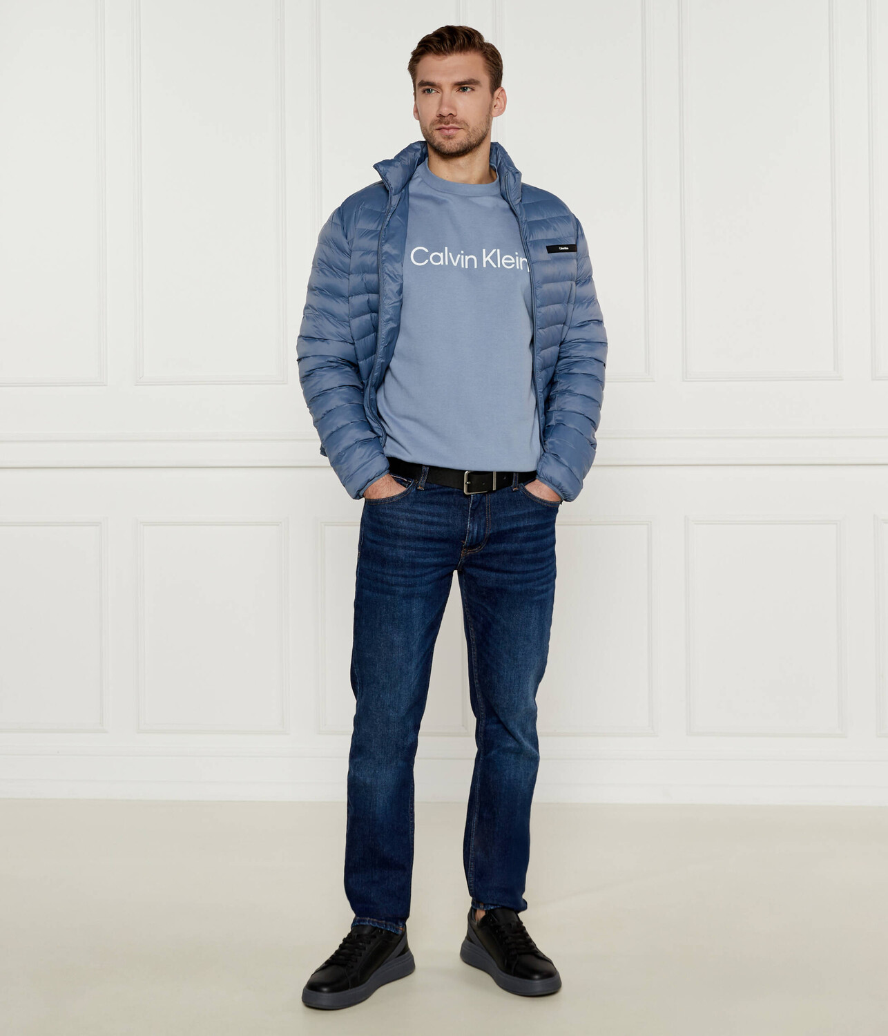 Толстовка Calvin Klein Comfort fit, синий — фото 2