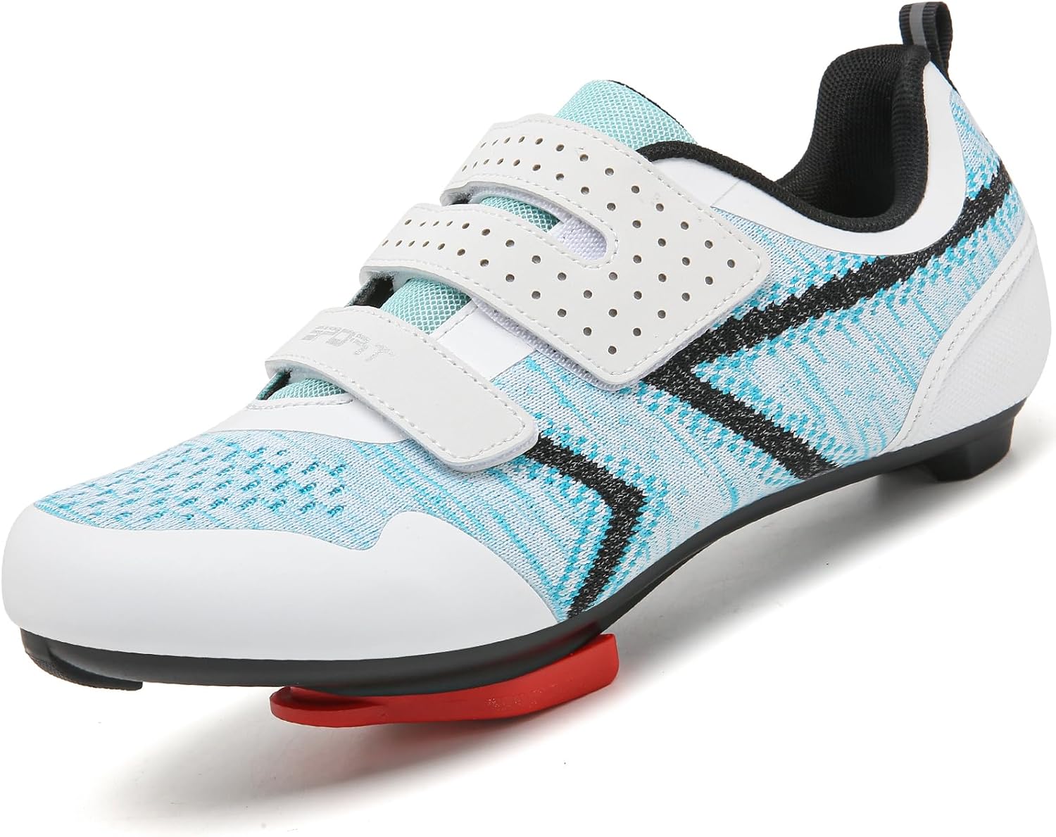 

Велосипедные туфли унисекс, совместимые с велотренажерами Peloton для езды по шоссе и велотренажерам, с шипами Delta, для езды на велосипеде на открытом воздухе Ultiant, синий