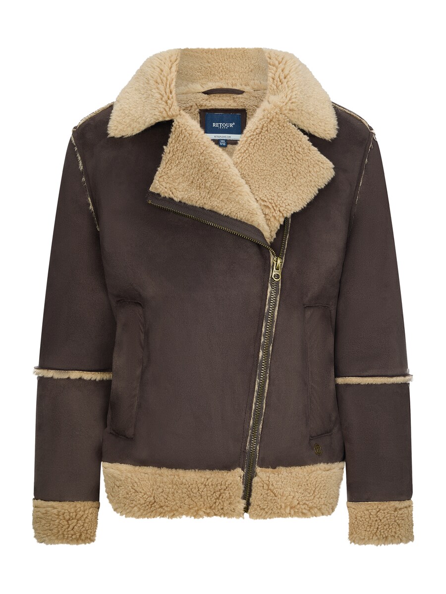 

Куртка межсезонная Retour Jeans Kris, коричневый