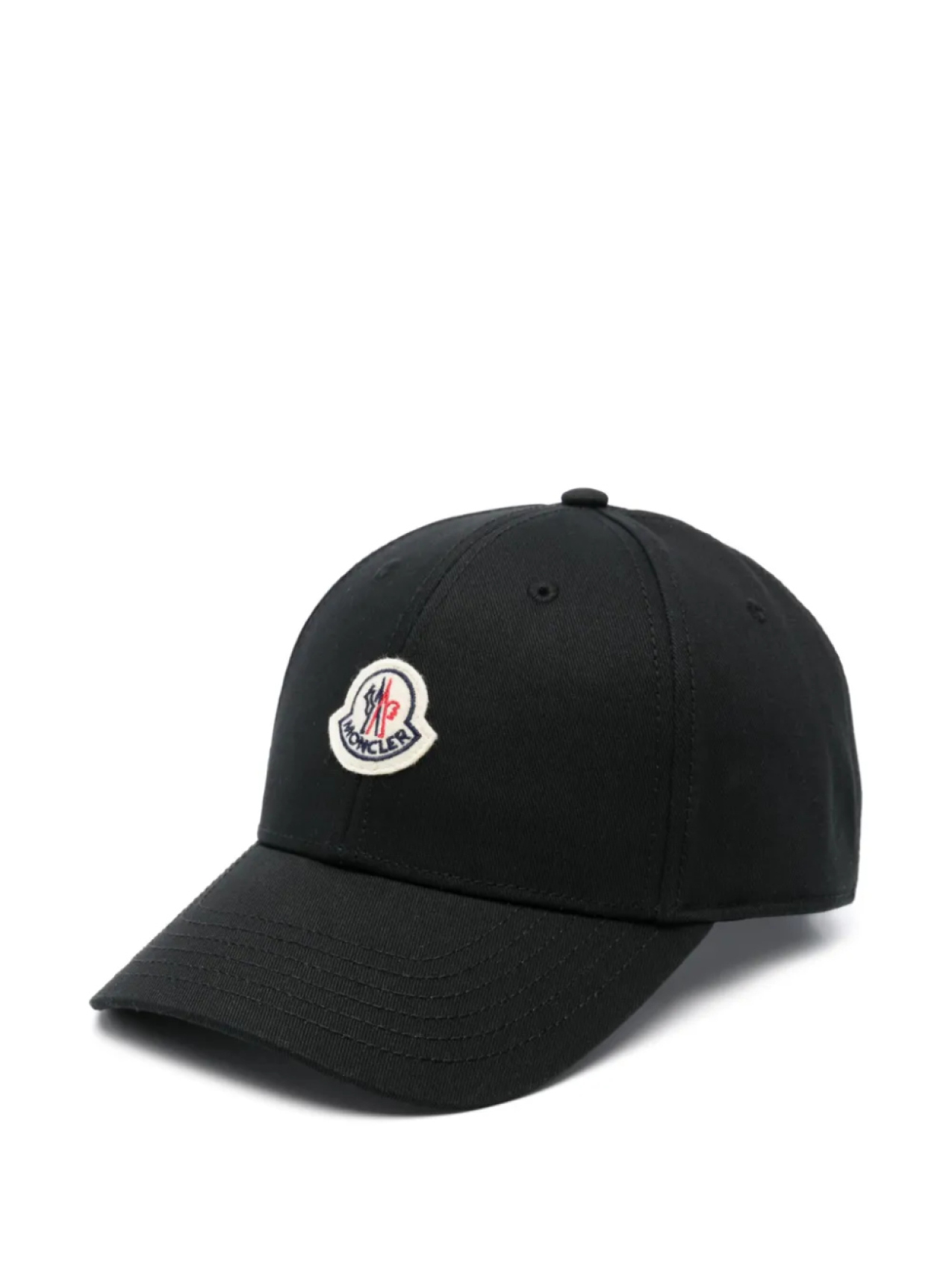 

Бейсболка с нашивкой-логотипом Moncler, черный