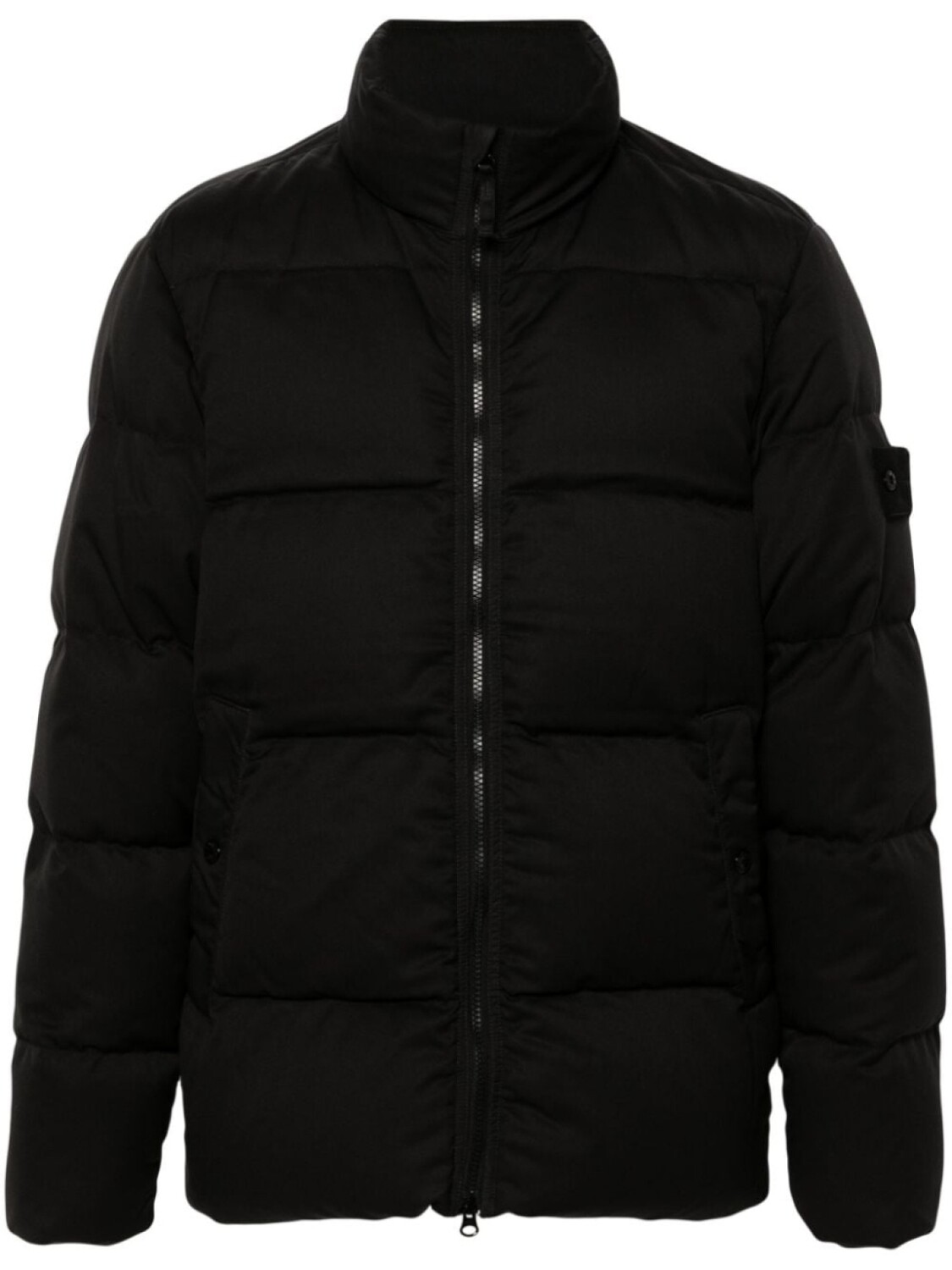 

Stone Island куртка с нашивкой Compass, черный