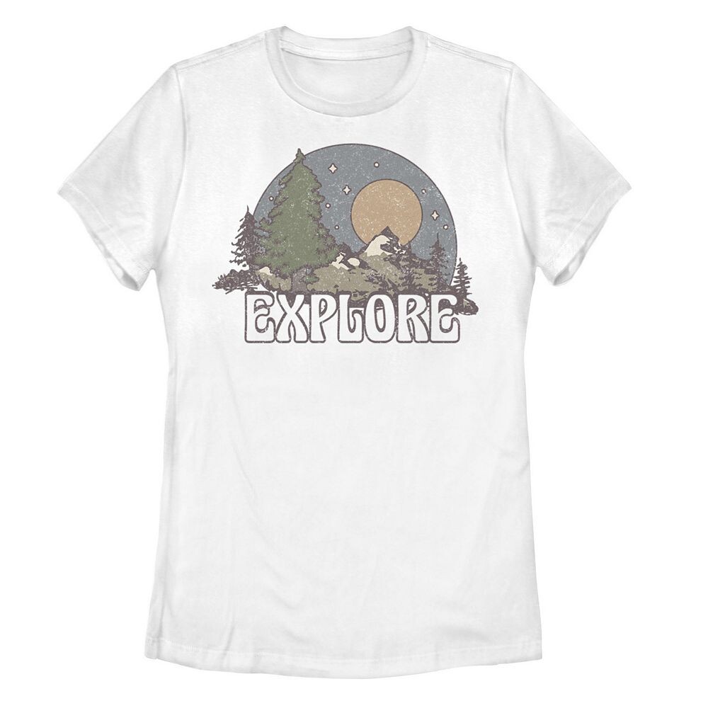 

Футболка для юниоров Fifth Sun Explore Outdoors Destination, белый