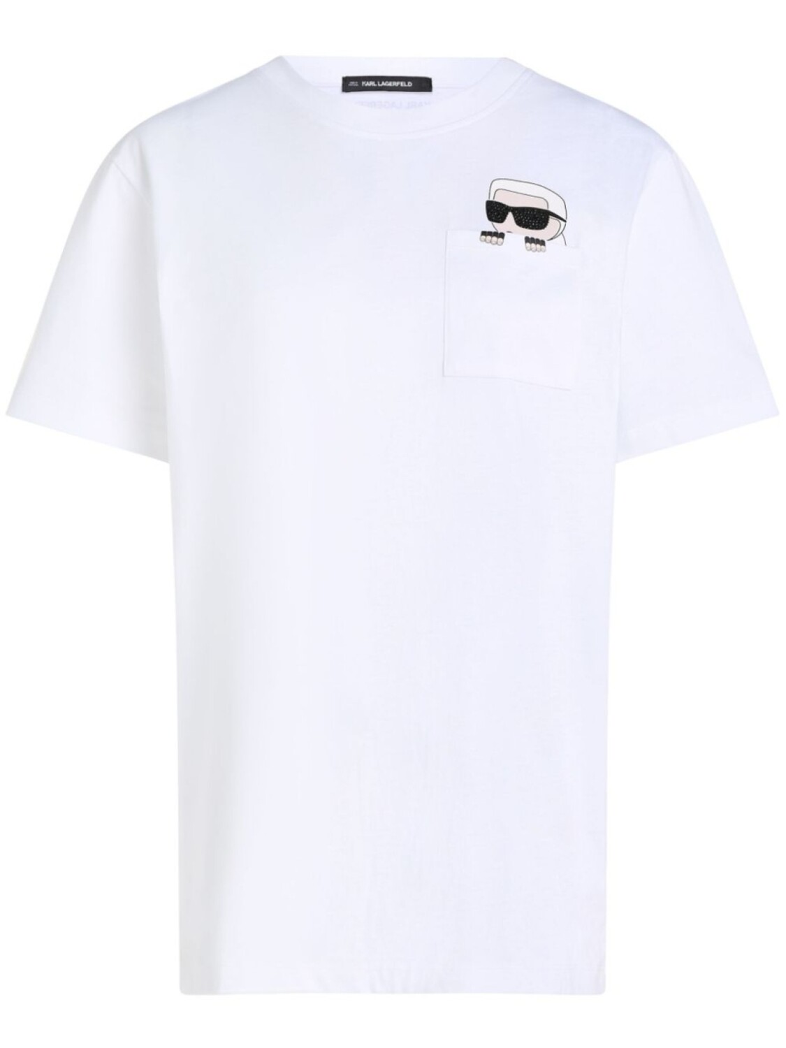 

Футболка Ikon Peak-a-Boo Karl Lagerfeld, белый