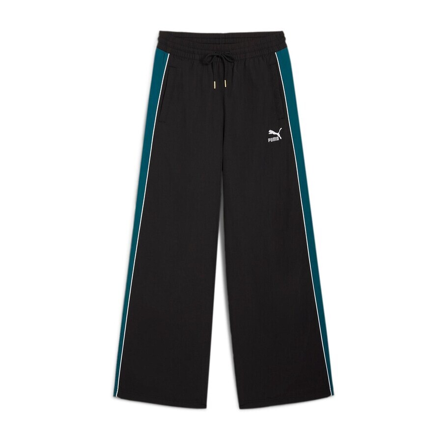 

Длинные брюки PUMA Wide leg Workout Pants T7 Play Paris, черный