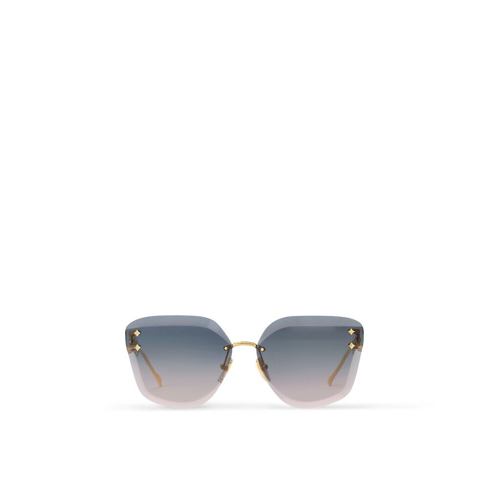 

Солнцезащитные очки LV Jewel Cat Eye Louis Vuitton, синий