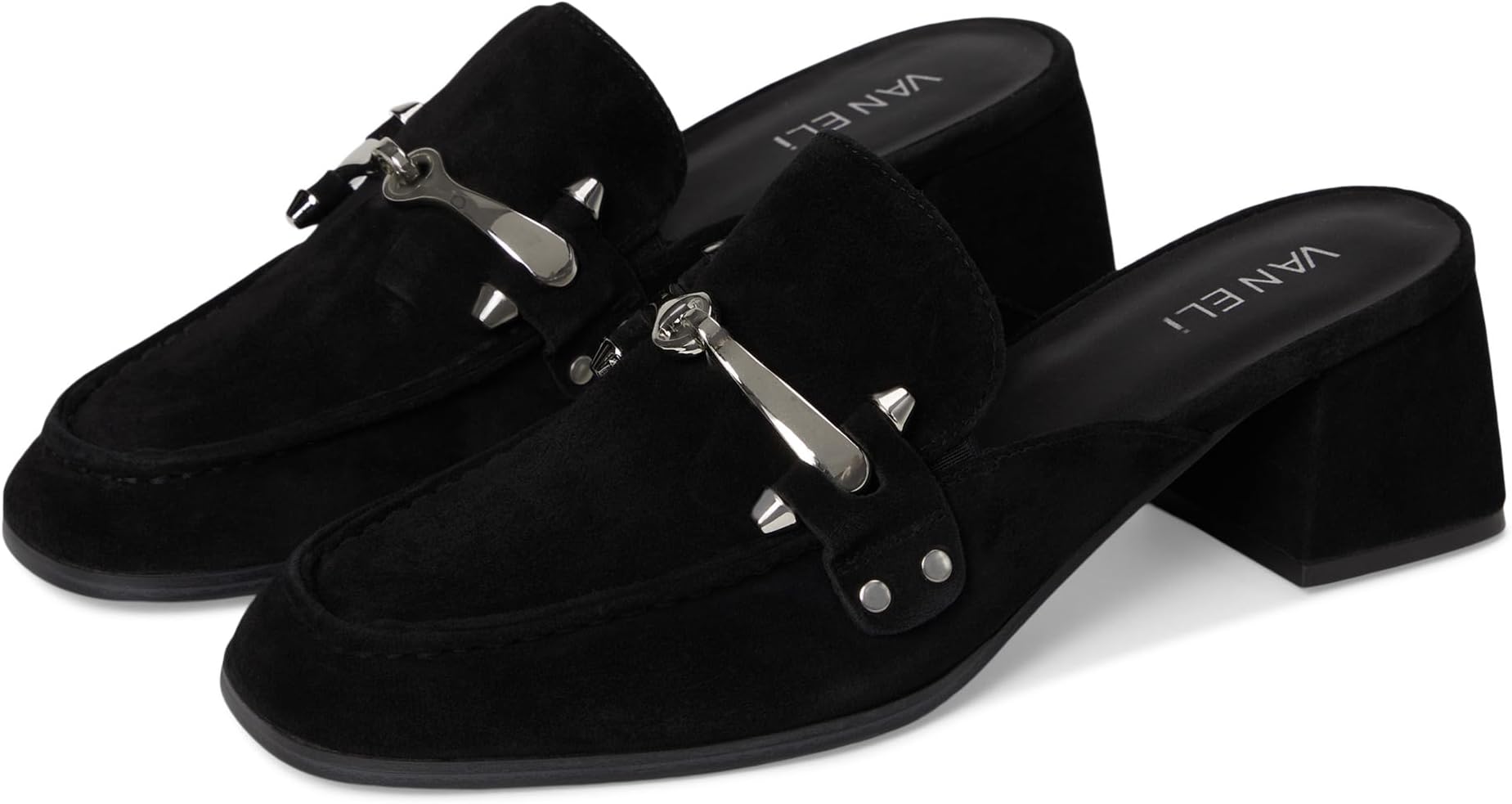 Лоферы Vaneli Women's Valen, Black Suede