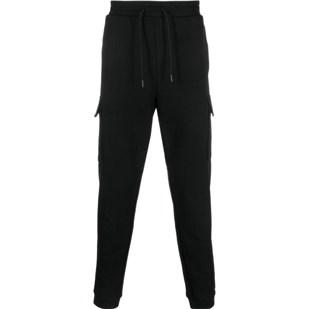 

EA7 Вязаные спортивные штаны Мужские Черные EMPORIO ARMANI