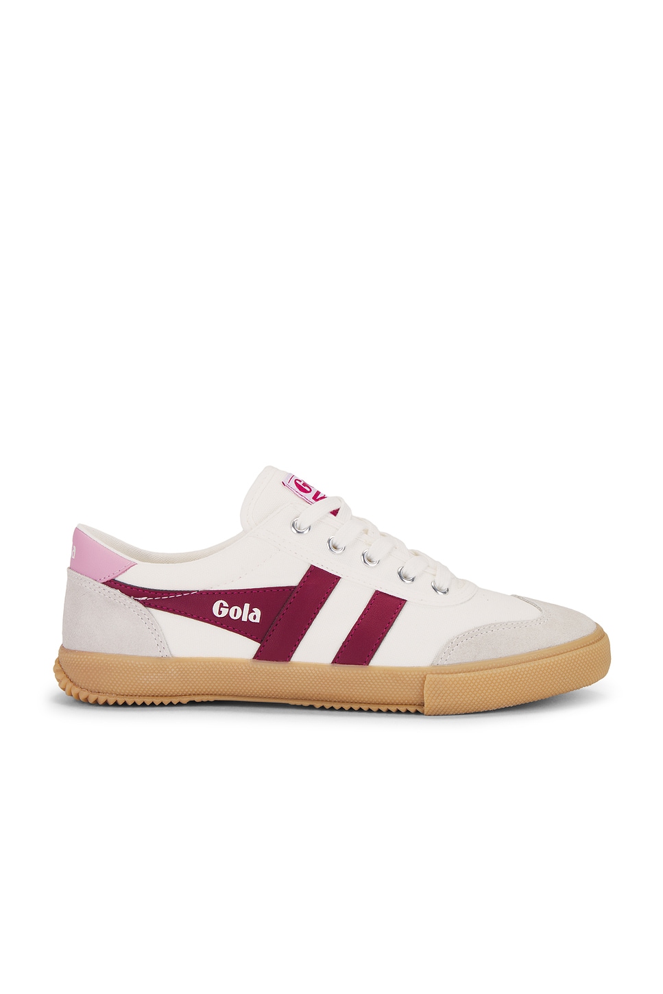 Кеды для бадминтона Gola, off white & cerise & candy & gum