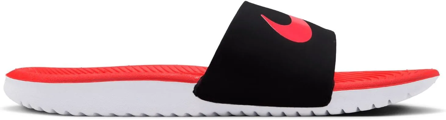 Сандалии Nike Kawa для детей, черный/ярко-малиновый/белый — фото 3