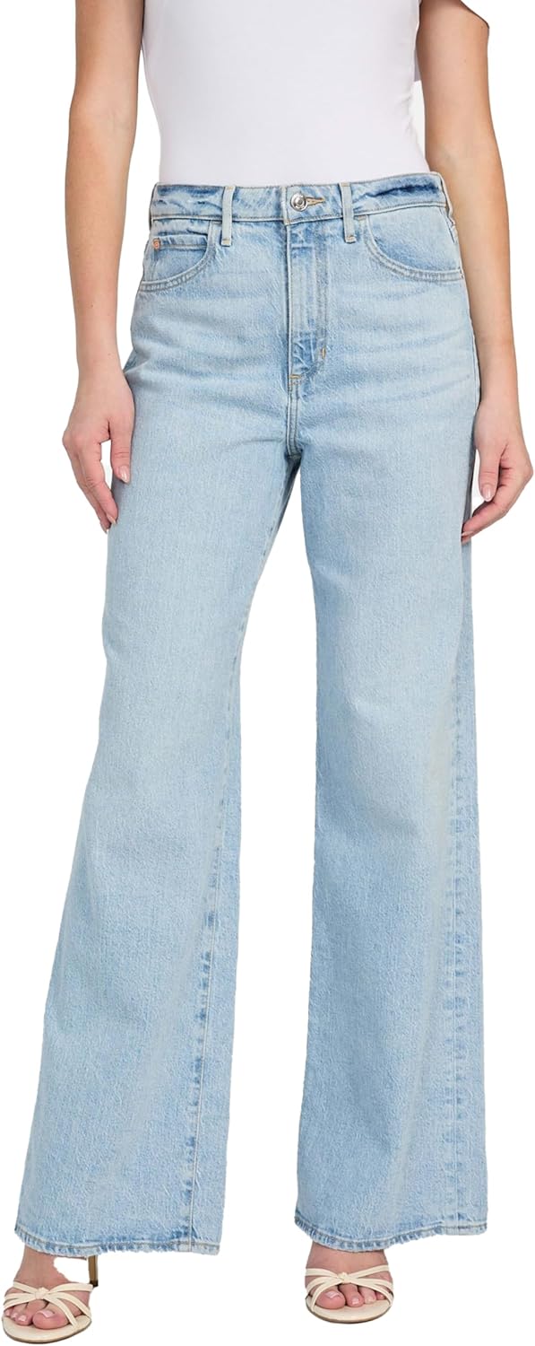 

Джинсы GUESS Womens Eco Wide Leg, Felicity Blu