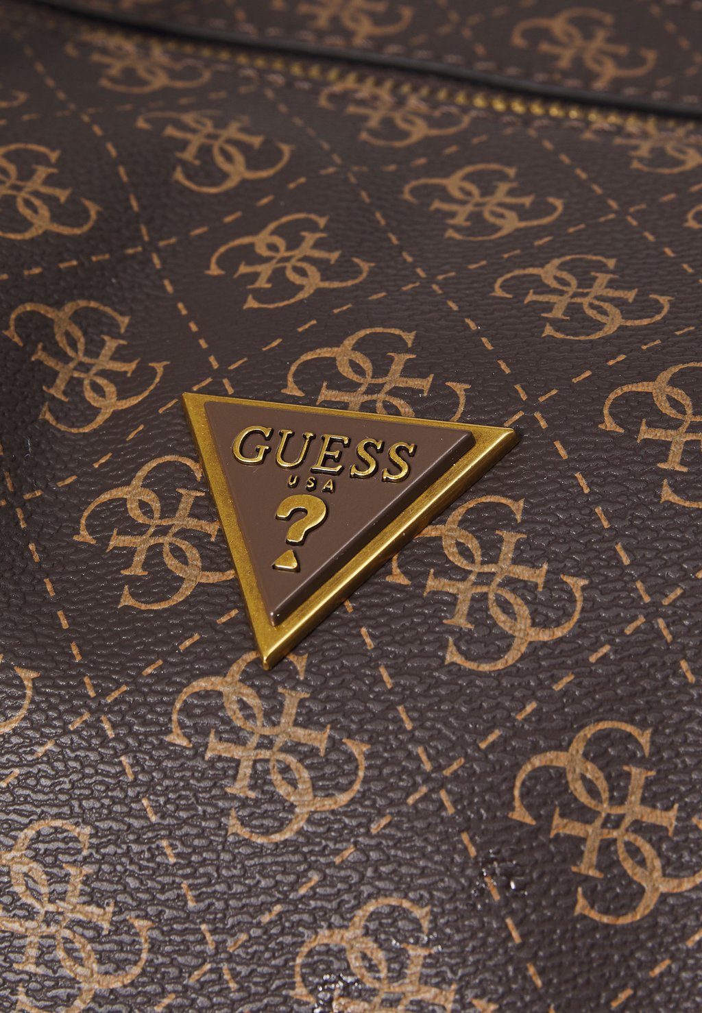 

Сумка выходного дня PISA DOUBLE ZIP Guess, коричневый