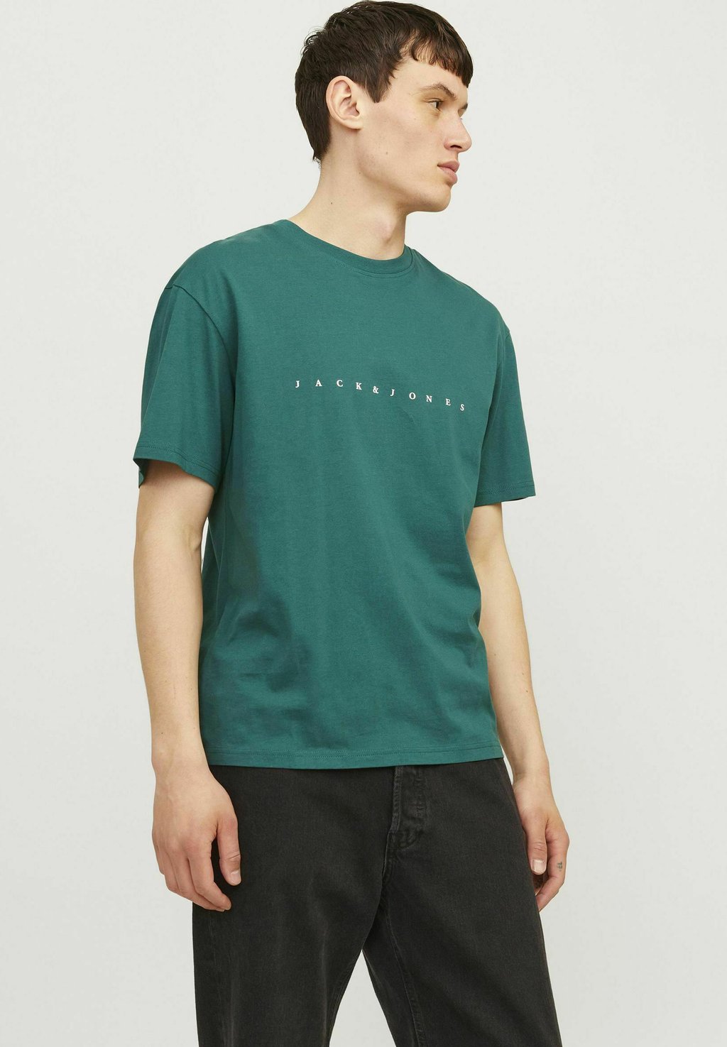 

Принт на футболке JJESTAR TEE SS Jack & Jones, бирюзовый