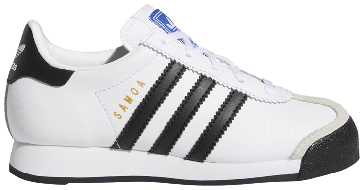 

Кроссовки adidas Samoa Little Kid 'White Black', белый