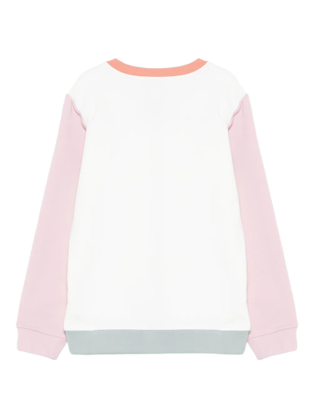 Свитшот из органического хлопка Stella McCartney Kids, белый — фото 2