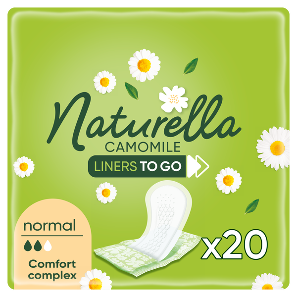 

Ароматизированные гигиенические прокладки, 20 шт./1 упаковка. Naturella Camomile to go normal