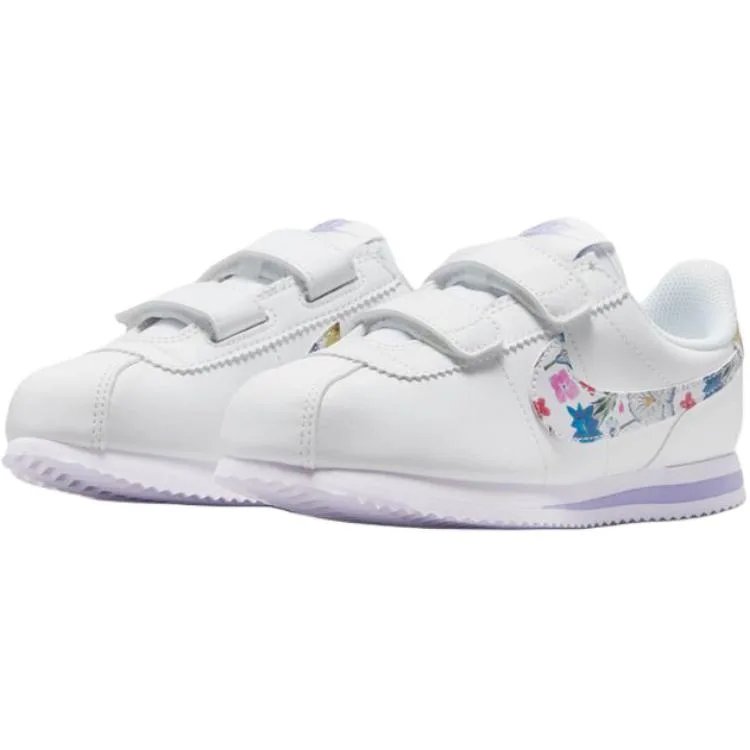 Nike Кроссовки Cortez SE Low top для малышей белые — фото 4