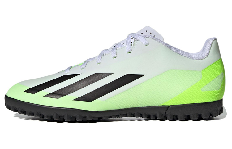 

Adidas X Crazyfast.4 Turf Cloud White Core Black Lucid Lemon — белый/зелёный/чёрный, цвет White/Green/Black