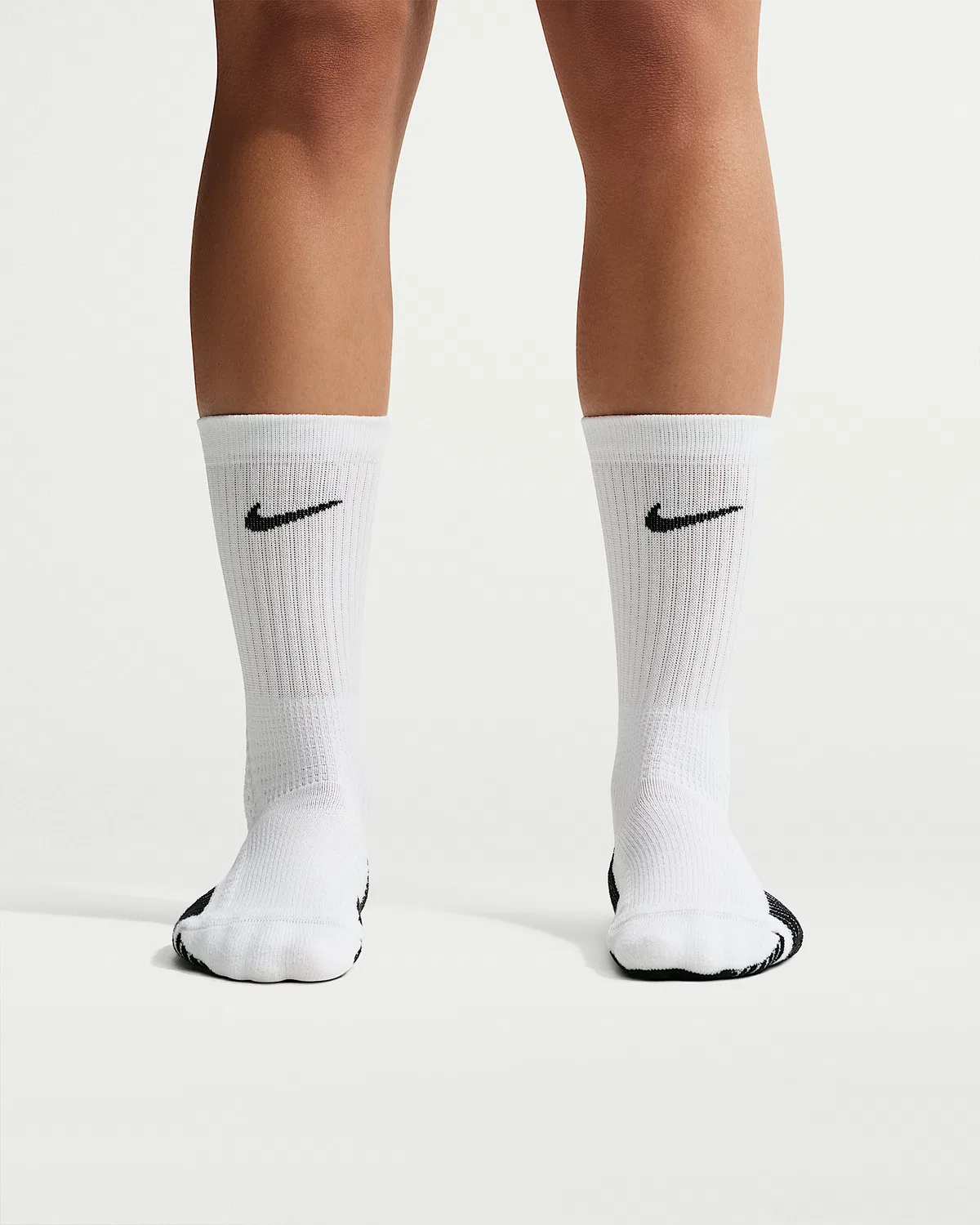 Носки Nike Elite 2.0 с амортизацией (1 пара), White/Black/Black — фото 2