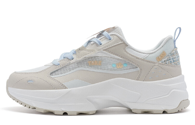 

Кроссовки XTEP Lifestyle Shoes Women's Low-top Sail White/tea White, белый