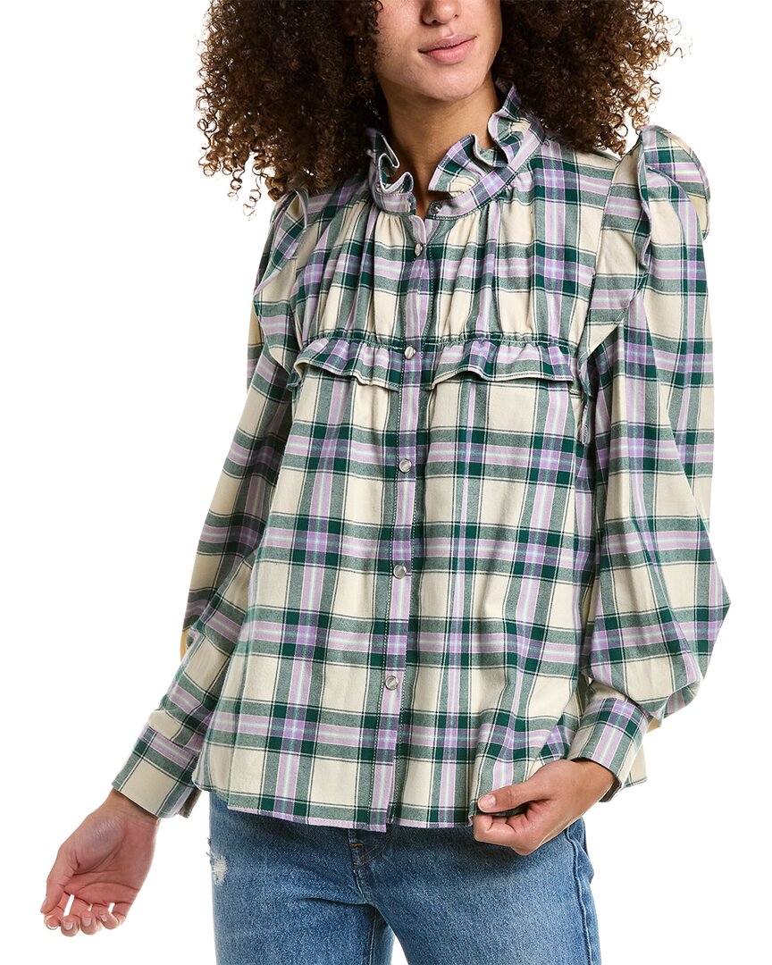

Isabel Marant Étoile Рубашка Idety, зеленый