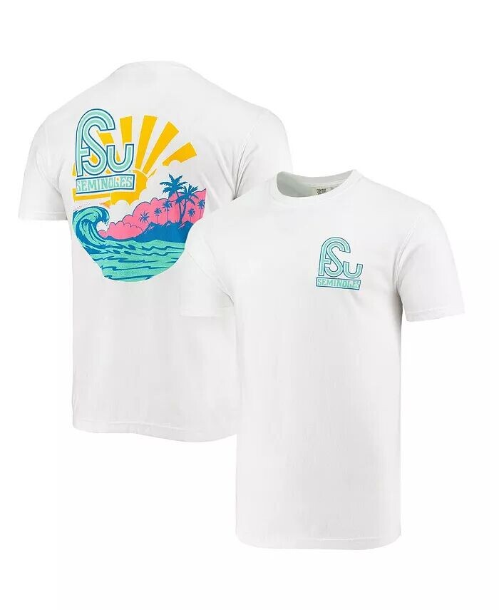 

Мужская белая футболка Florida State Seminoles Beach Club Image One