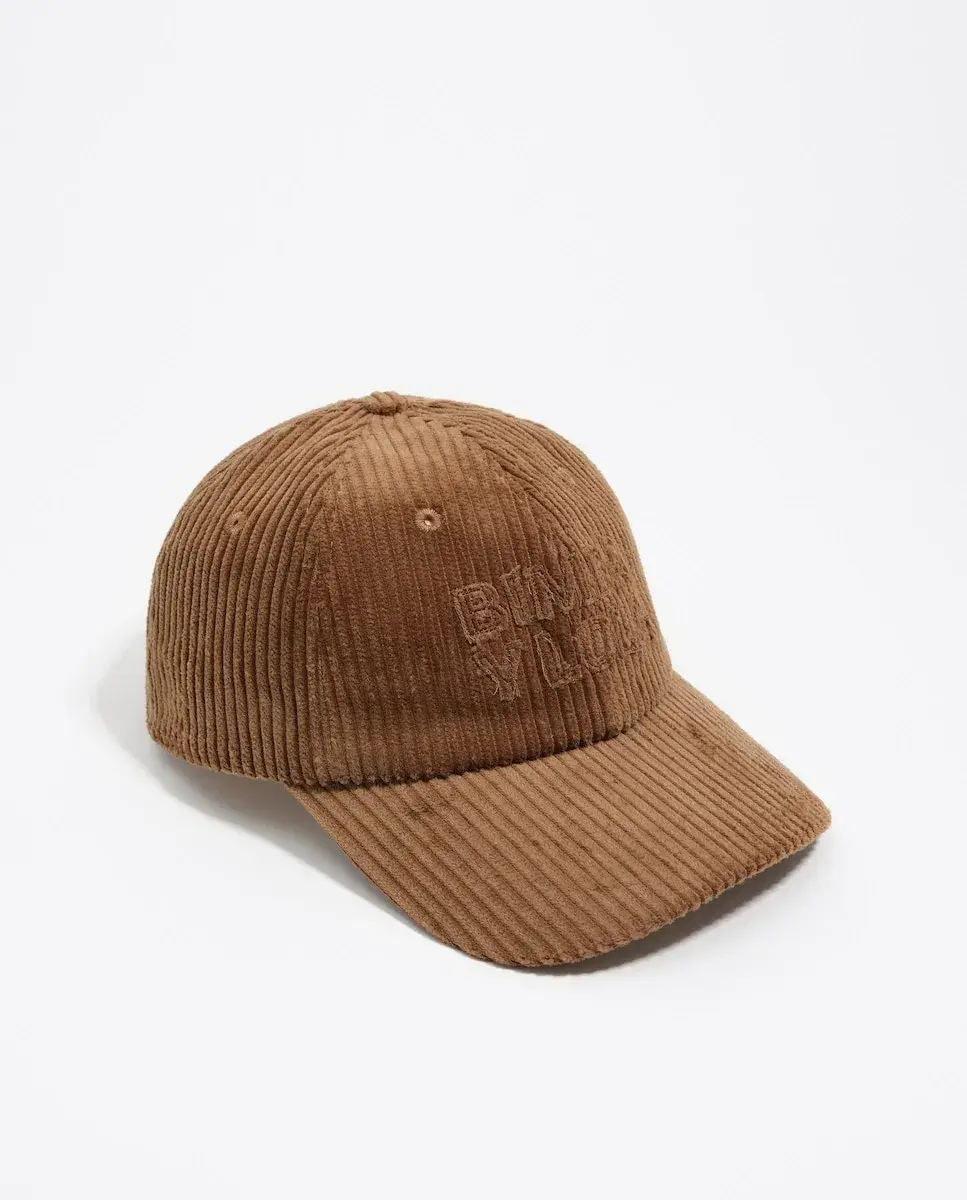 

Женская кепка из вельвета с логотипом Bimba y Lola, коричневый