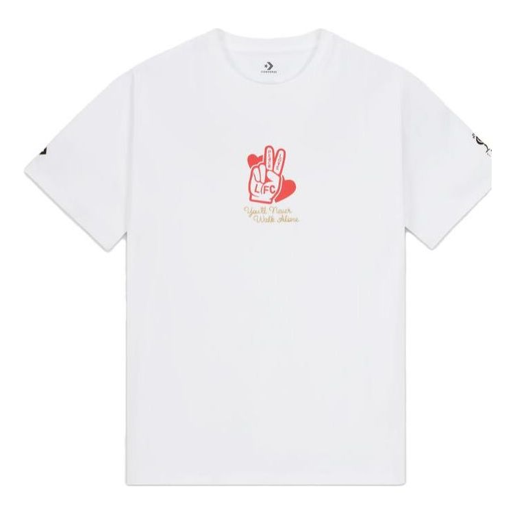 

Футболка Converse x LFC T-Shirt 'White', белый