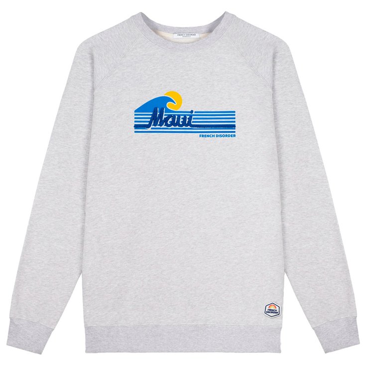 

Толстовка Clyde Maui (трикотин) Хизер серый - л French Disorder