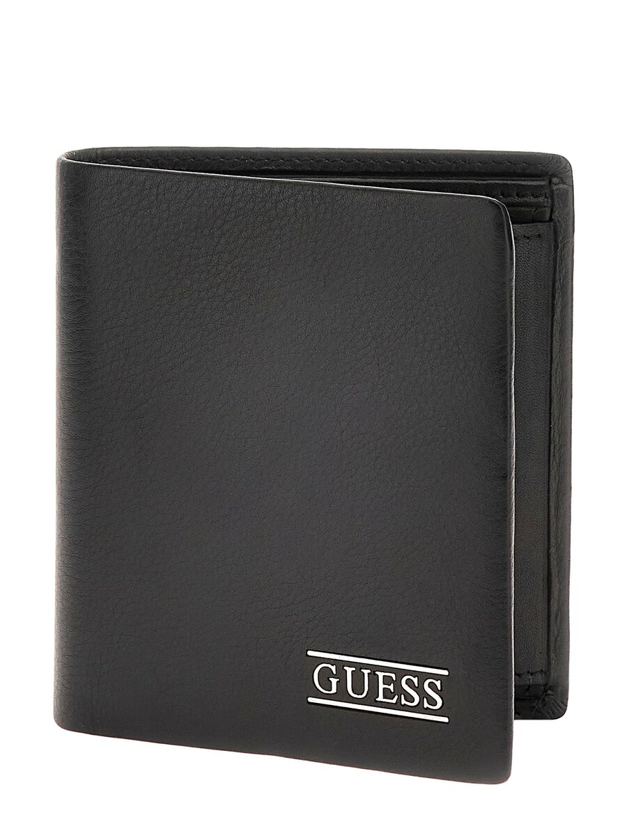 

Кошелек GUESS NEW BOSTON R SML BLFLD C PCKT, Black