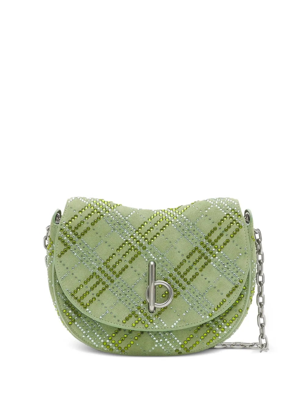 

Маленькая сумка через плечо Soft Rocking Horse BURBERRY, зеленый