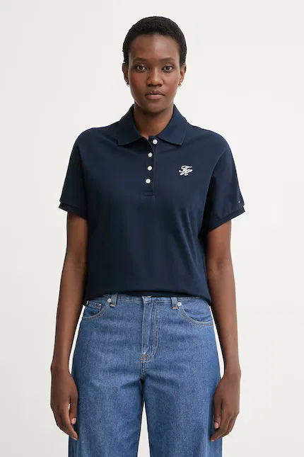 Поло синий, Tommy Hilfiger