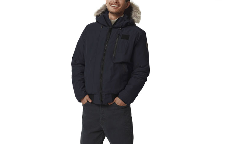 

Пуховик мужской темно-синий Canada Goose