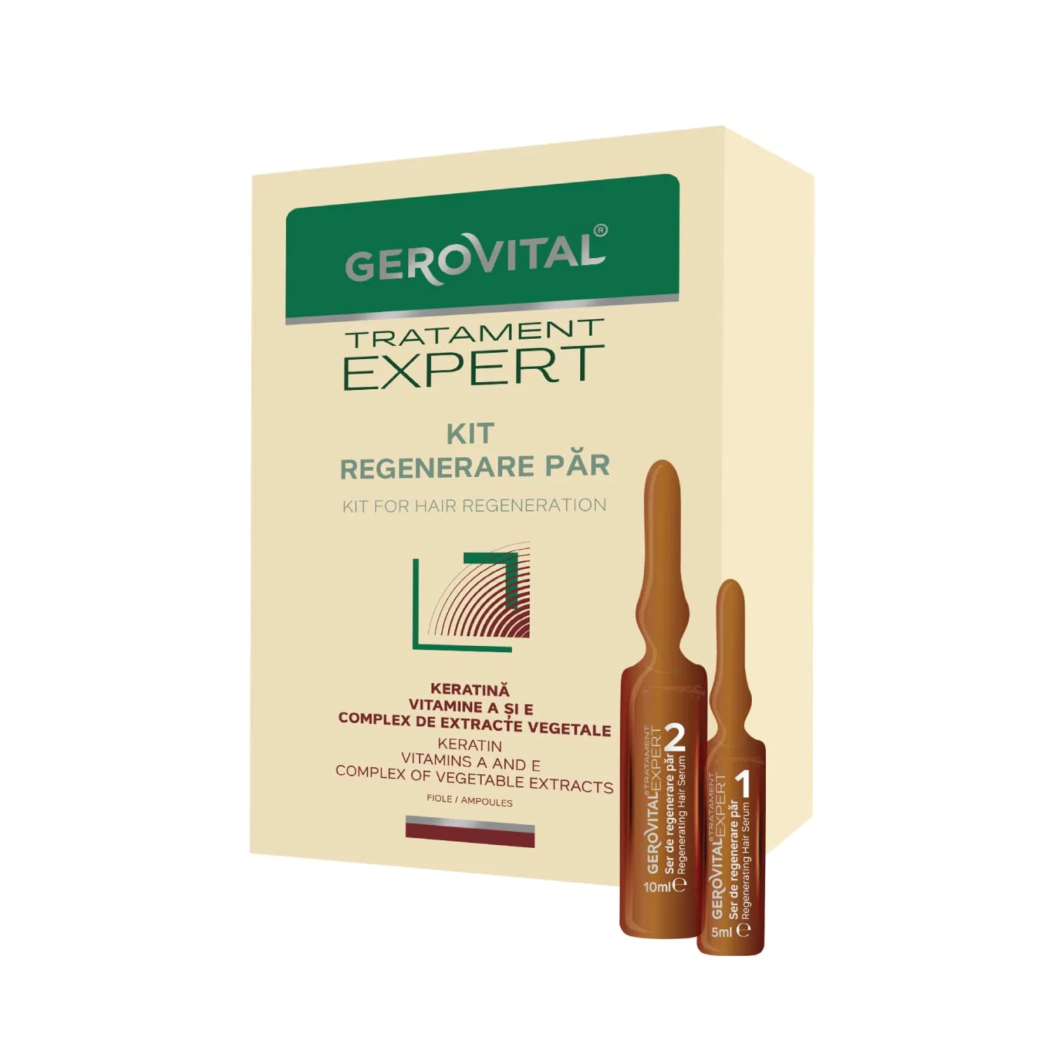 Набор для регенерации волос «Treatment Expert» от Gerovital Gerovital