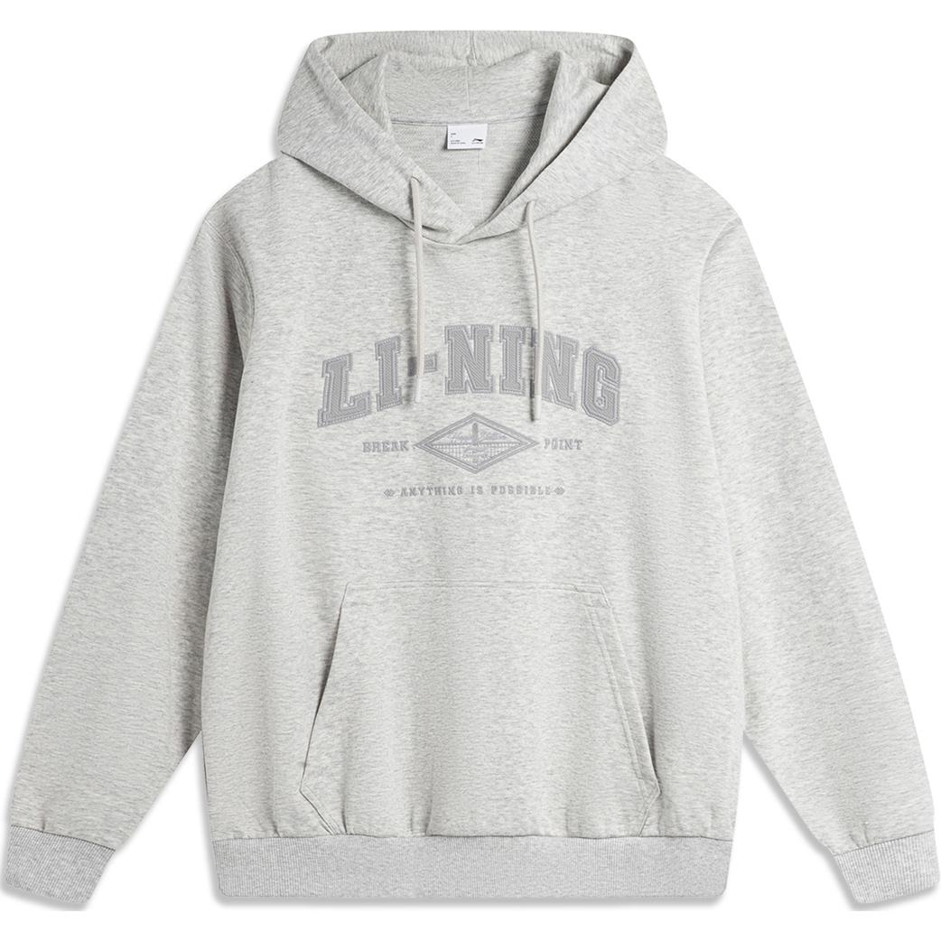 

Толстовка LiNing Sports Life Collection мужская новая светло-смешанная желтая вересково-серая