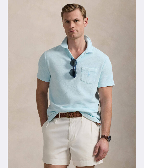 

Рубашка поло Regular fit frotinis audinys Polo Ralph Lauren, синий