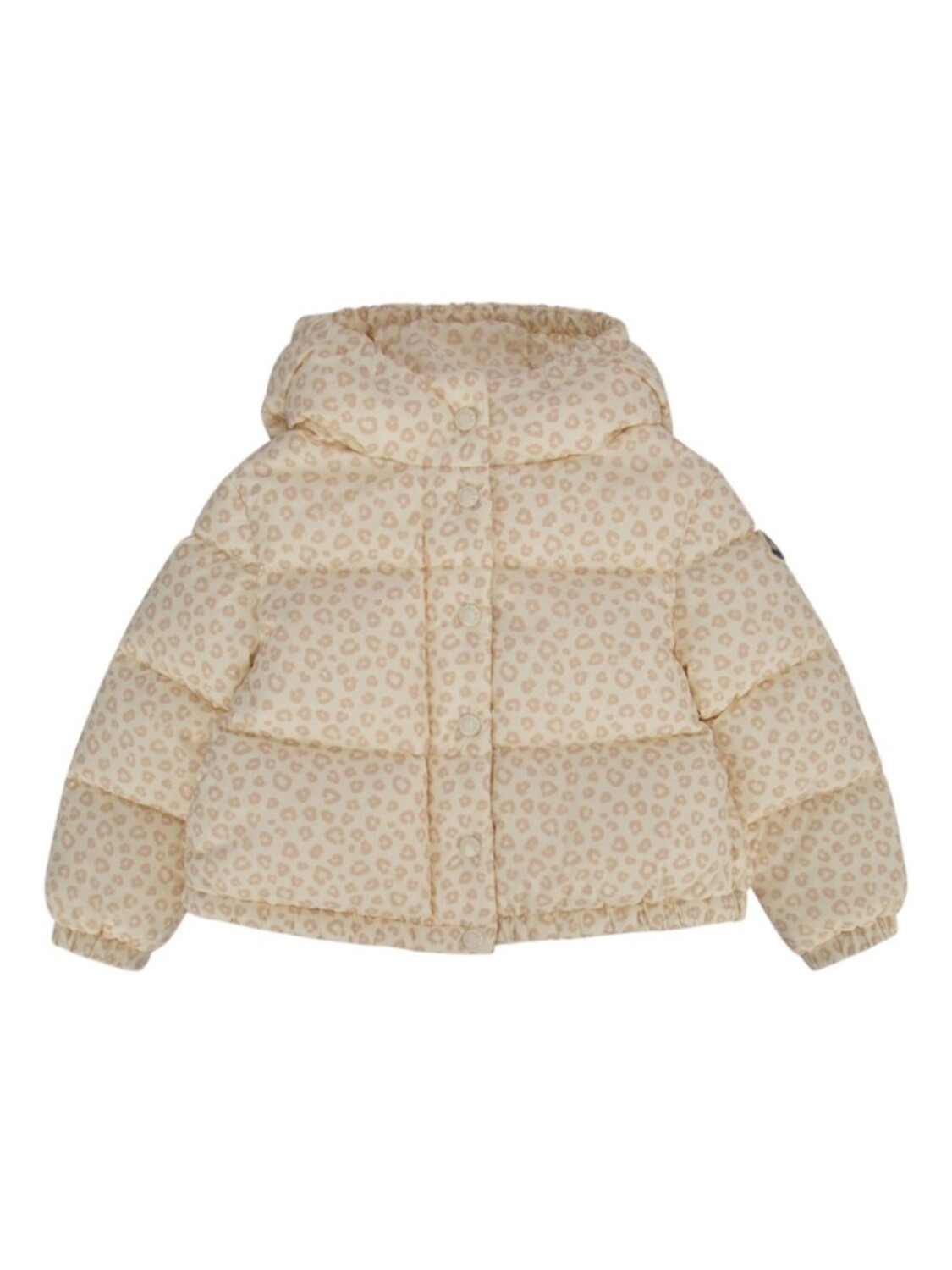 

Пуховик Tessa Moncler Enfant, нейтральный цвет