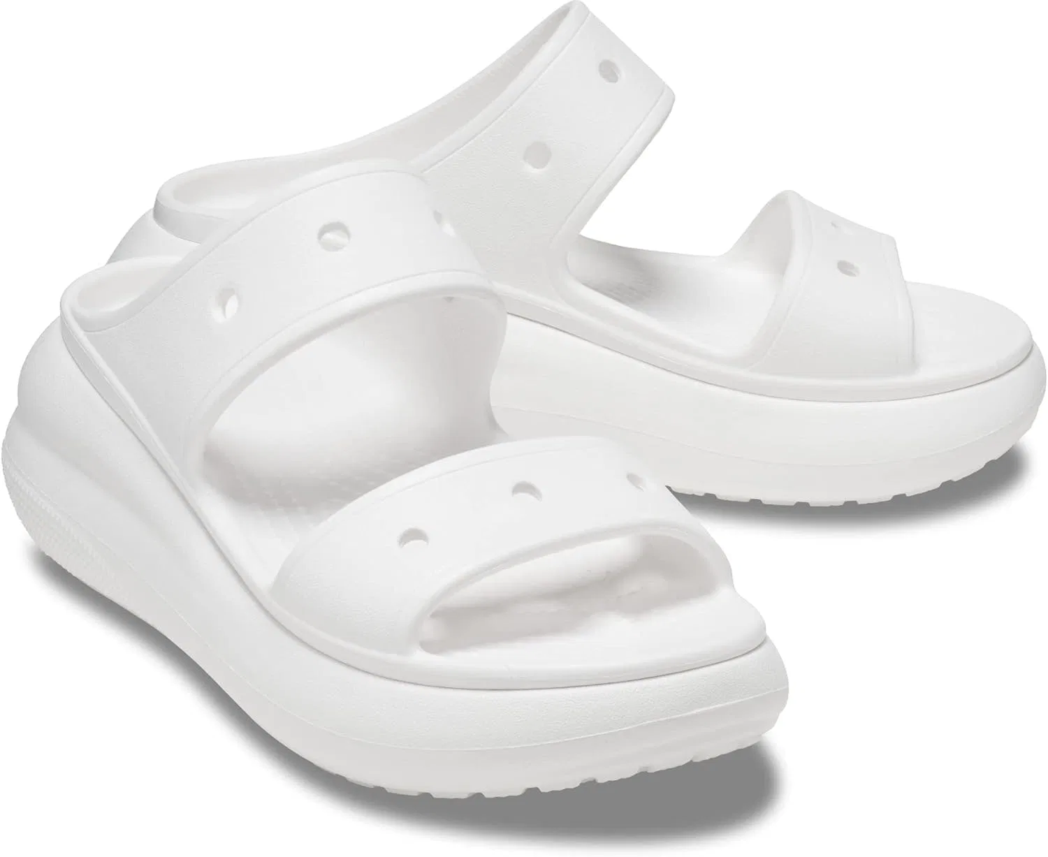 Сандалии Crocs Classic Crush 2076702Y2, White Opulent Garden
