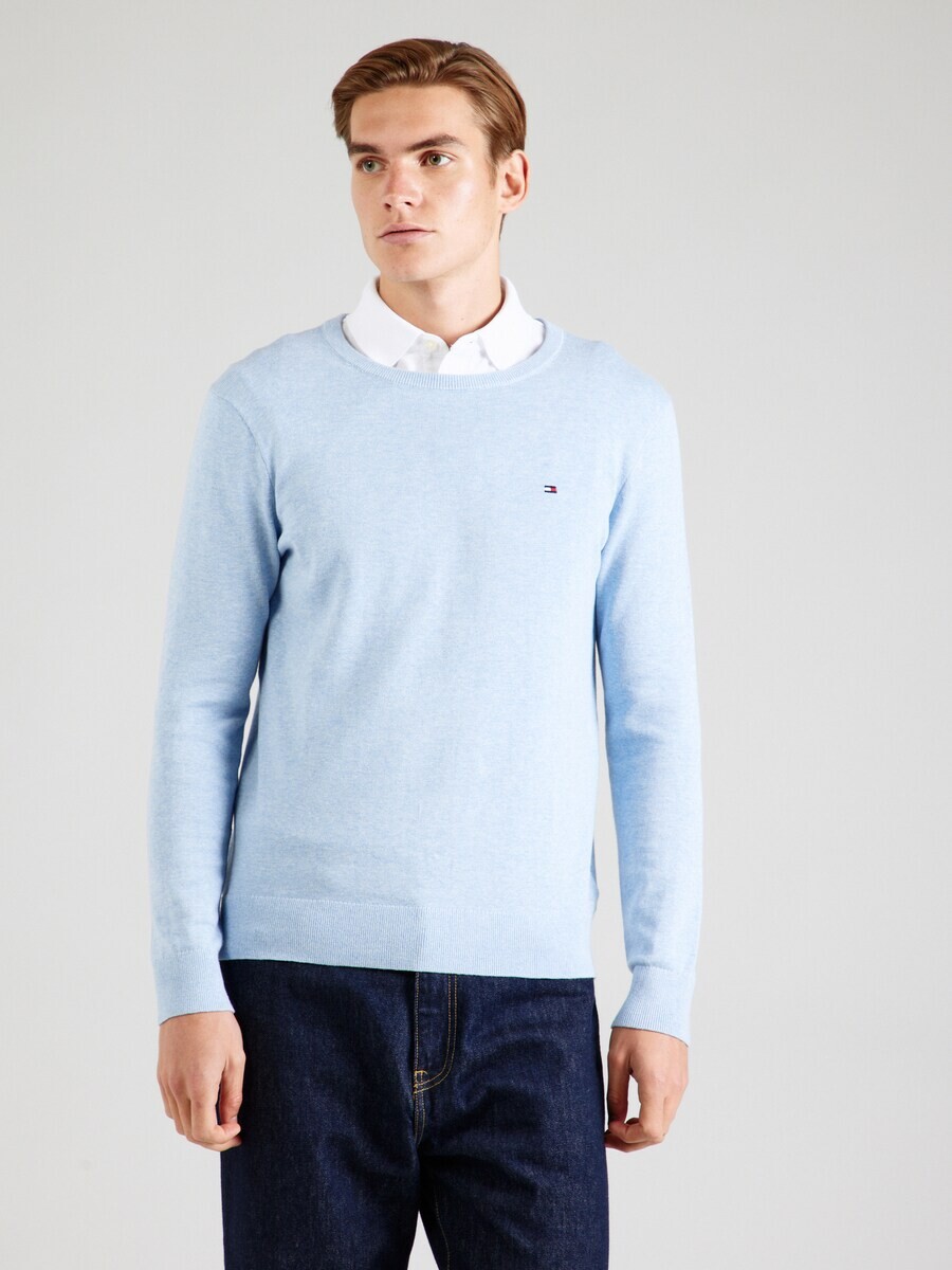 Свитер TOMMY HILFIGER Sweater Essential, небесно-синий — фото 2