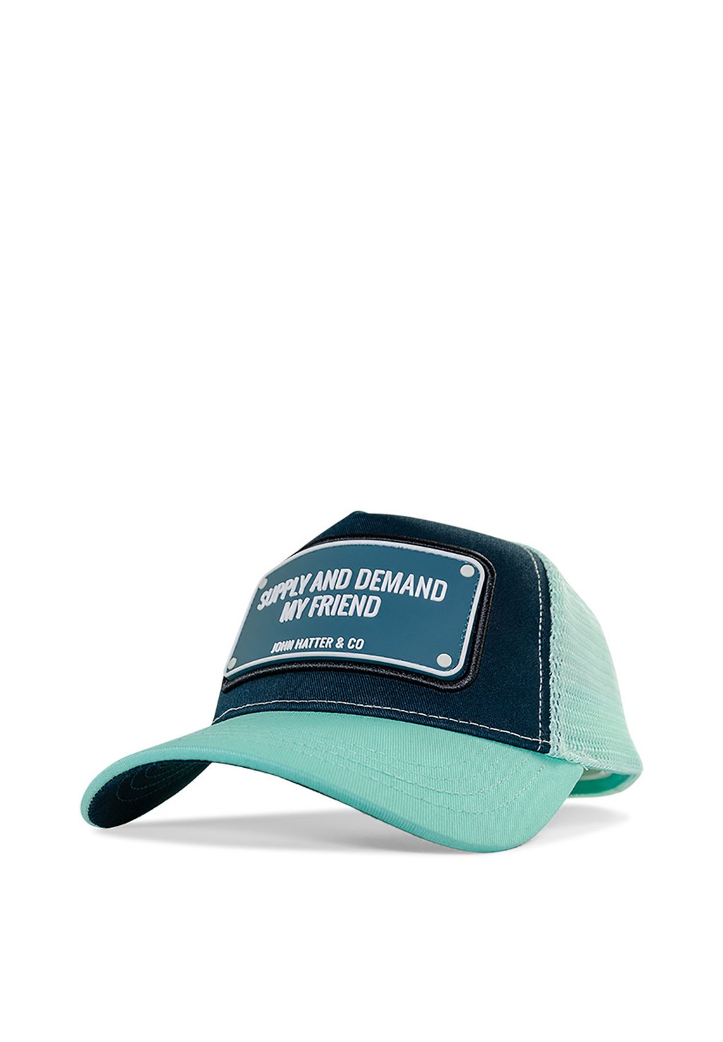 

Бейсболка TRUCKER SUPPLY AND DEMAND MY FRIEND John Hatter & Co, мята